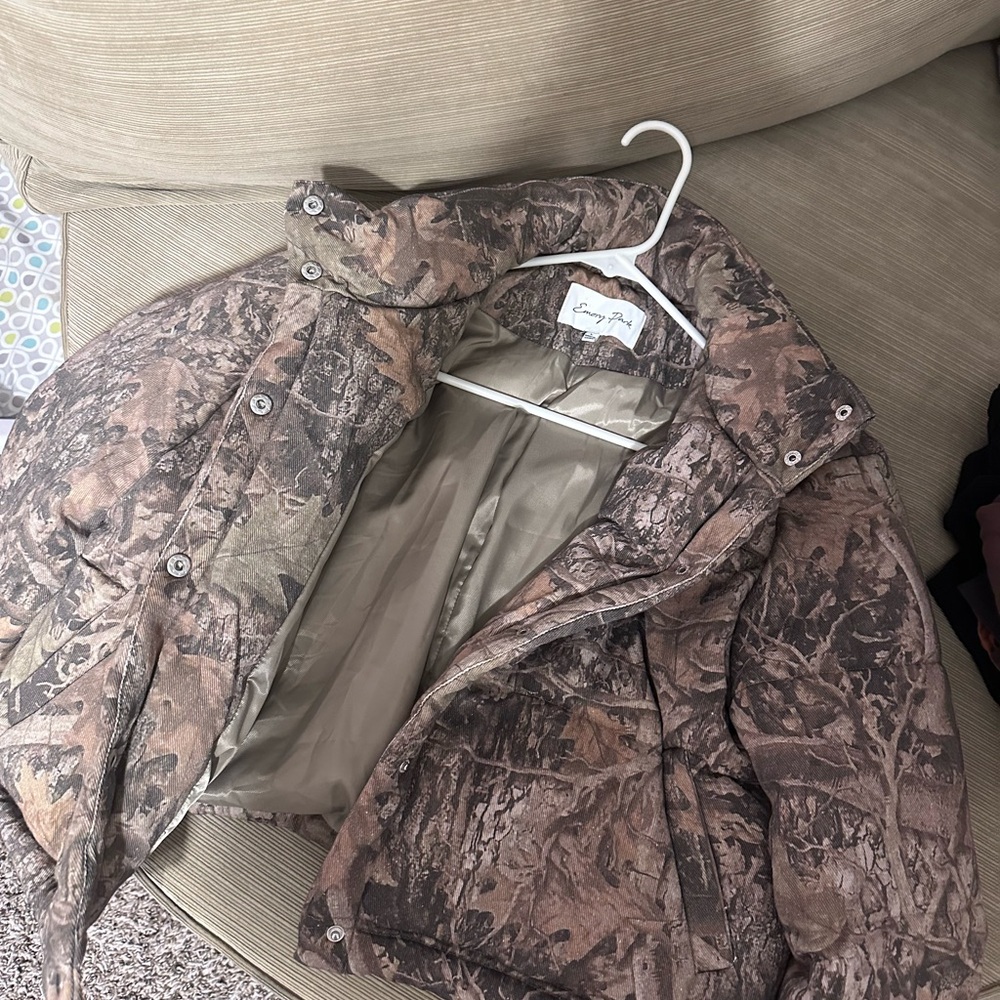 Camouflage Puffer Jacket